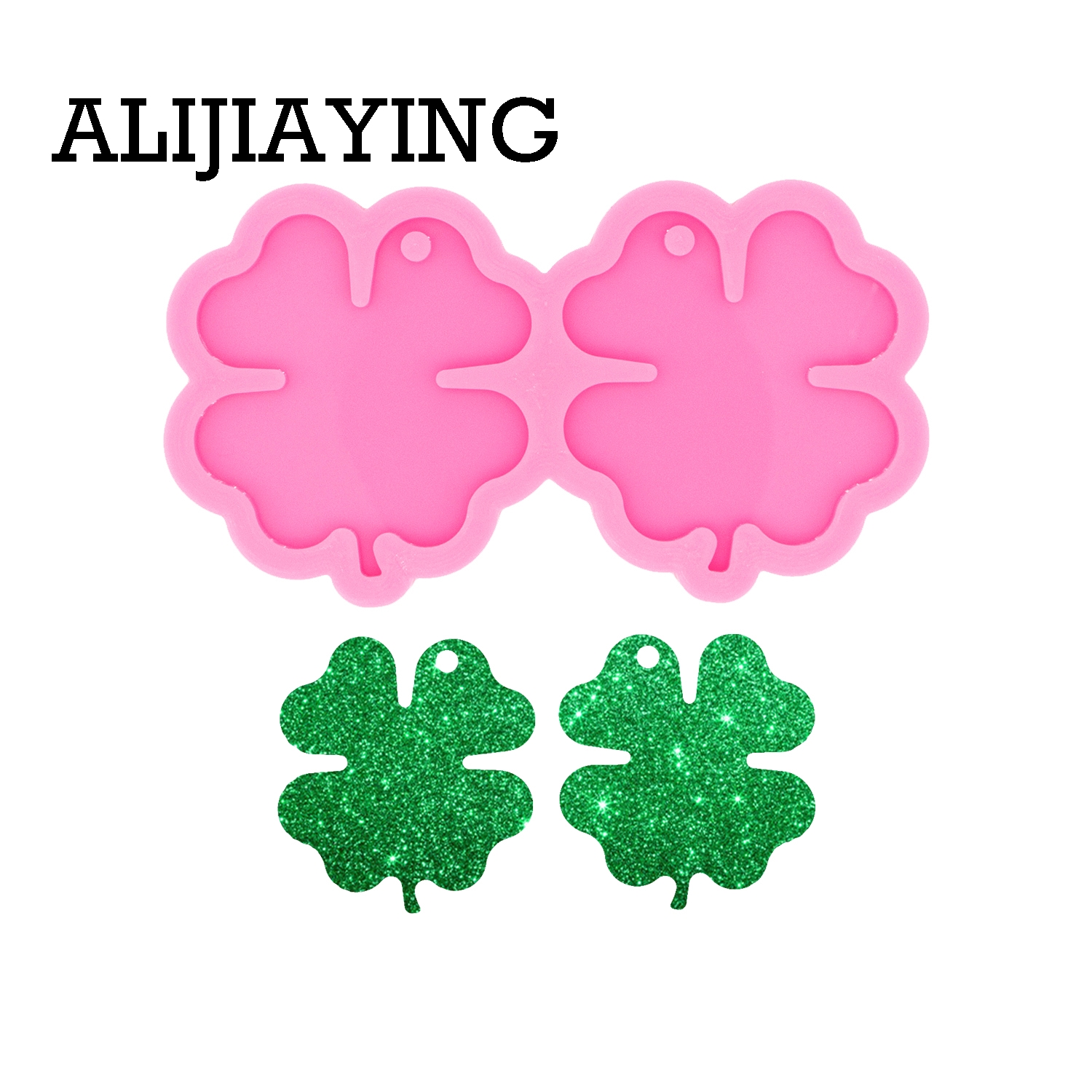 Resin Art Earrings Design - DY0549 Smooth Artออกแบบต้นไม้ปาล์ม/ต่างหูหัวใจแม่พิมพ์ซิลิโคนเรซินอีพ็อกซี่แม่พิมพ์เครื่องประดับDIY Crafแม่พิมพ์