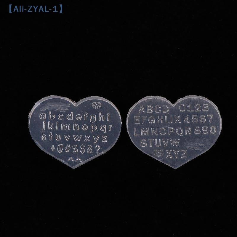 Resin Art Earrings Design - 【ZYAL-1】1/3PCS ตกแต่งศิลปะสากลภาษาอังกฤษออกแบบเล็บซิลิโคนแม่พิมพ์ต่างหูสร้อยคอ 3D แม่พิมพ์เรซิน DIY เครื่องมือ