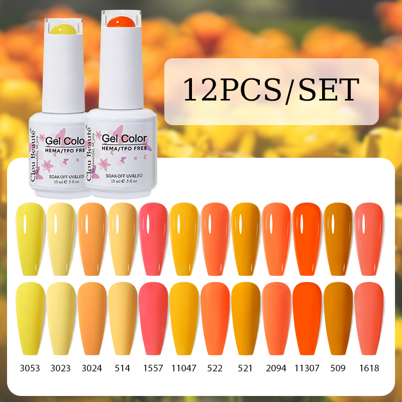 ชุดทำเล็บเจล Clou Beaute 12 ชิ - Resin Art Pouring บทวิจารณ์และราคา