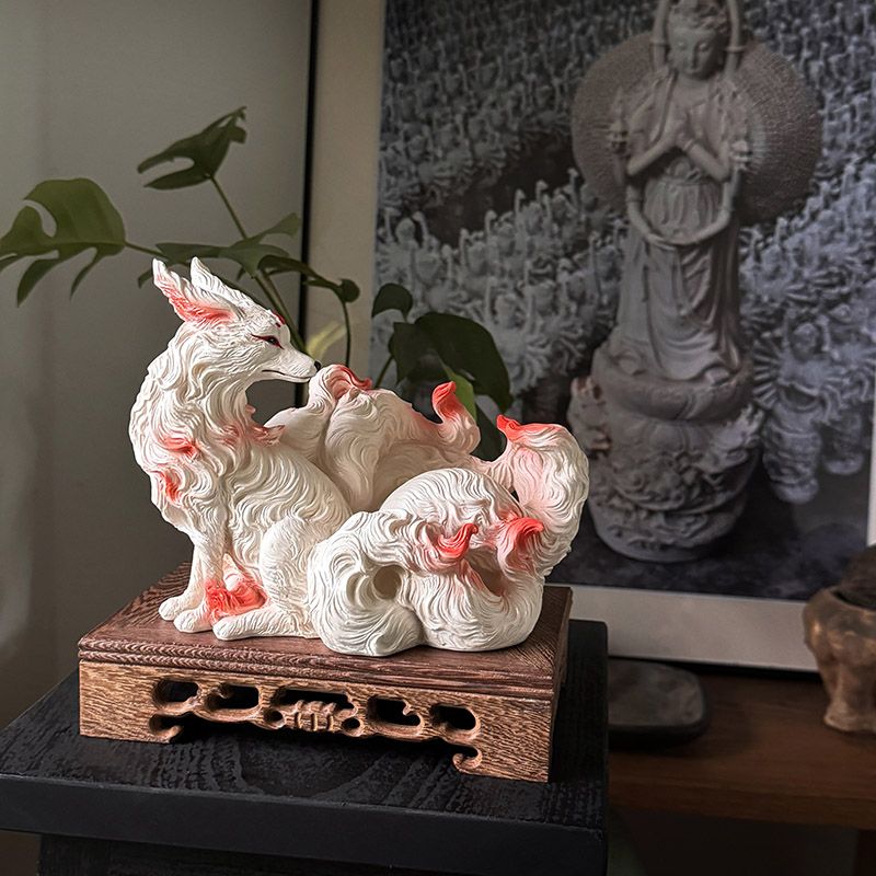 เครื่องประดับจิ้งจอกเก้าหาง จิ - Resin Art Gift For Anniversary บทวิจารณ์และราคา
