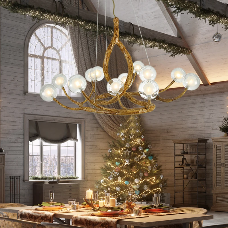2025 สาขาต้นไม้โคมระย้า Luster - Resin Art Dining Table บทวิจารณ์และราคา