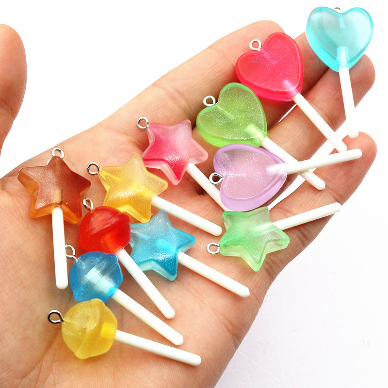 10ชิ้นสีผสมเรซิ่นน่ารักเค้กดอก - Resin Art With Flowers บทวิจารณ์และราคา