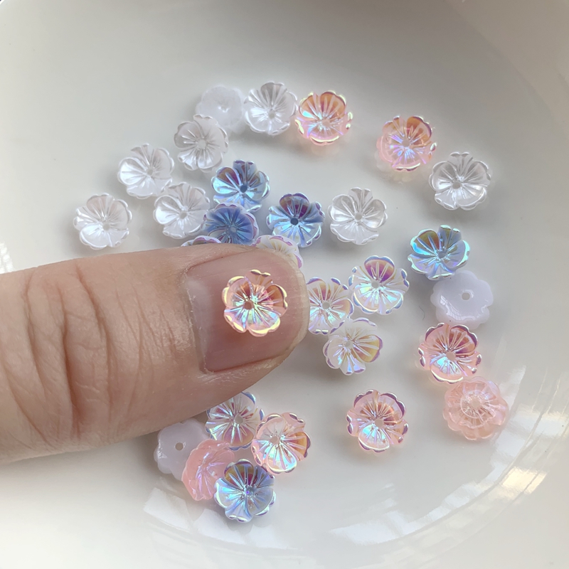 ดอกไม้ 8 มม. ต่างหู เครื่องประ - Resin Art Earrings Design บทวิจารณ์และราคา