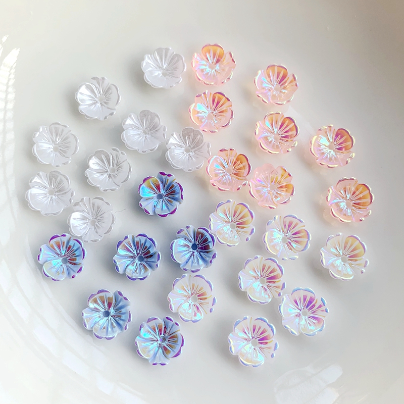 ดอกไม้ 8 มม. ต่างหู เครื่องประ - Resin Art Earrings Design บทวิจารณ์และราคา