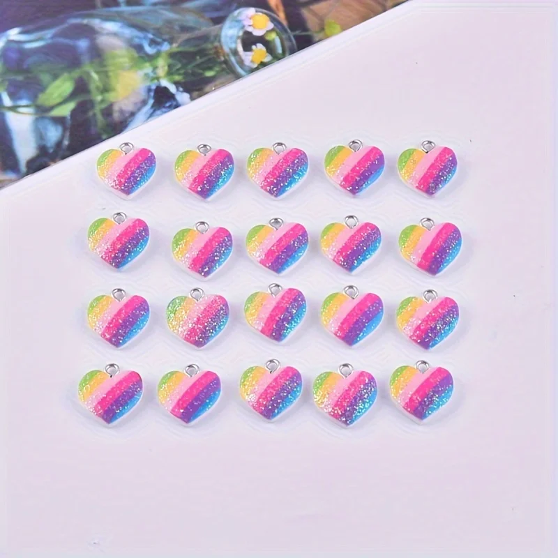 ชาร์มเรซิ่นรูปหัวใจหลากสี 10 ช - Resin Art Kits For Adults บทวิจารณ์และราคา