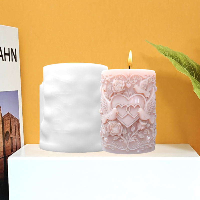 แม่พิมพ์ซิลิโคนรูปเทียนรูปหัวใ - Resin Art Of Rose บทวิจารณ์และราคา