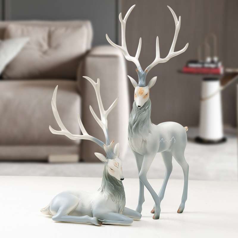 ของตกแต่งงานฝีมือเรซินรูปกวางเ - Resin Art Gift For Anniversary บทวิจารณ์และราคา
