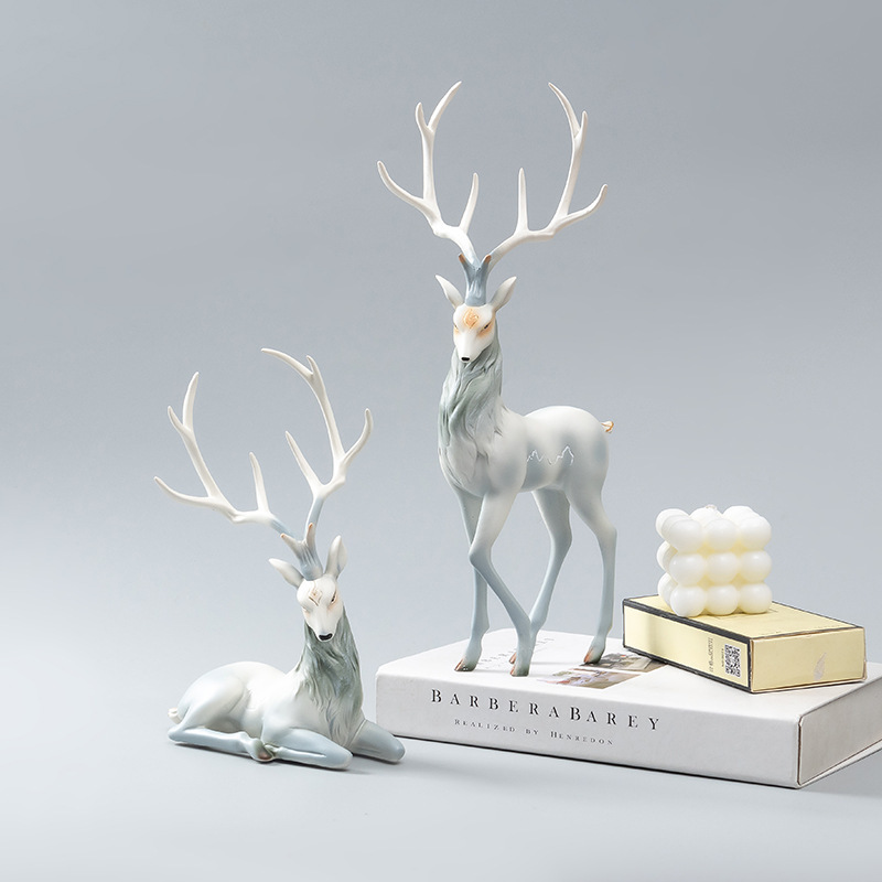 ของตกแต่งงานฝีมือเรซินรูปกวางเ - Resin Art Gift For Anniversary บทวิจารณ์และราคา
