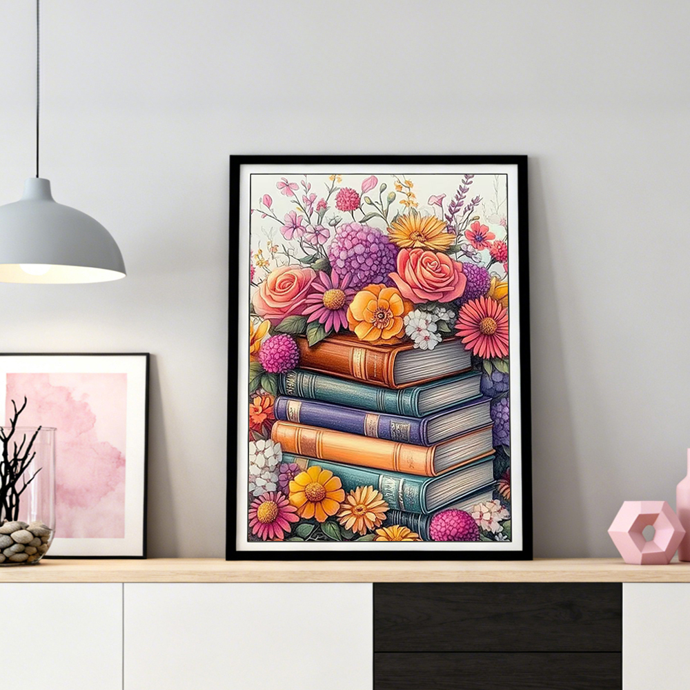 ชุดภาพวาดเพชร HUACAN Diamond M - Resin Art Of Rose บทวิจารณ์และราคา