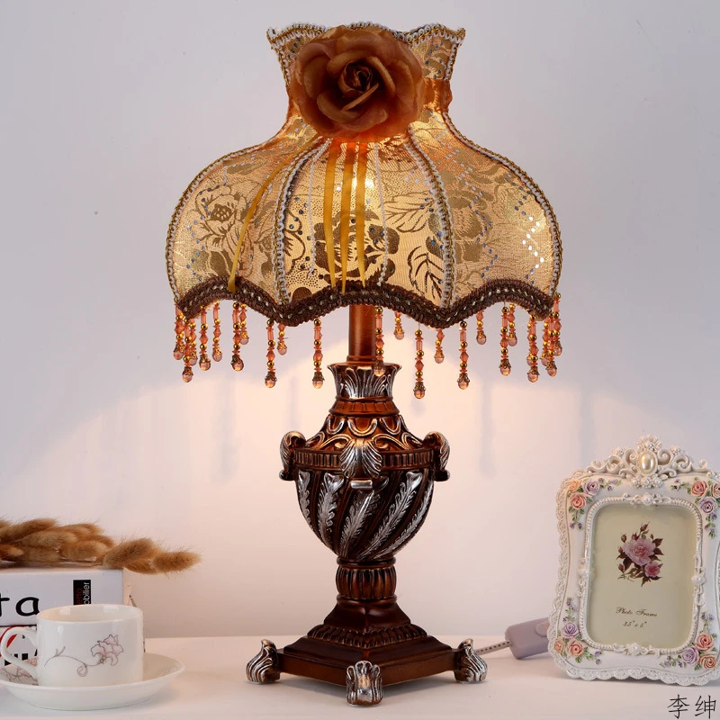 Nordicเจ้าหญิงVintageตารางโคมไ - Resin Art Floor บทวิจารณ์และราคา
