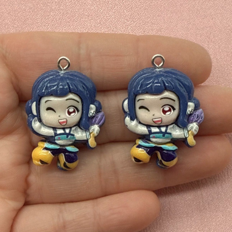 จี้การ์ตูนเรซิ่น 10 ชิ้น, ต่าง - Resin Art Kits For Adults บทวิจารณ์และราคา