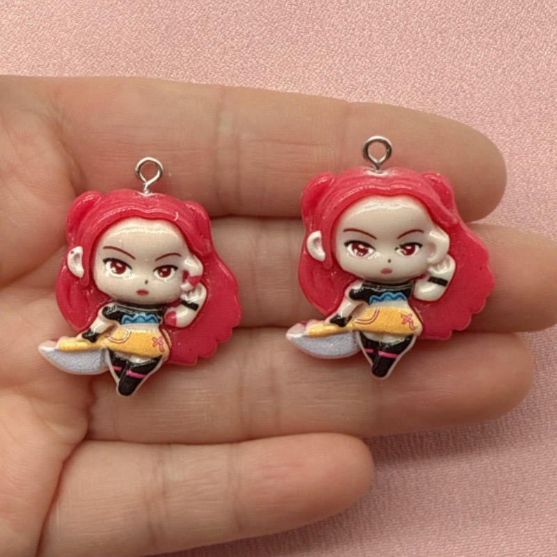 จี้การ์ตูนเรซิ่น 10 ชิ้น, ต่าง - Resin Art Kits For Adults บทวิจารณ์และราคา