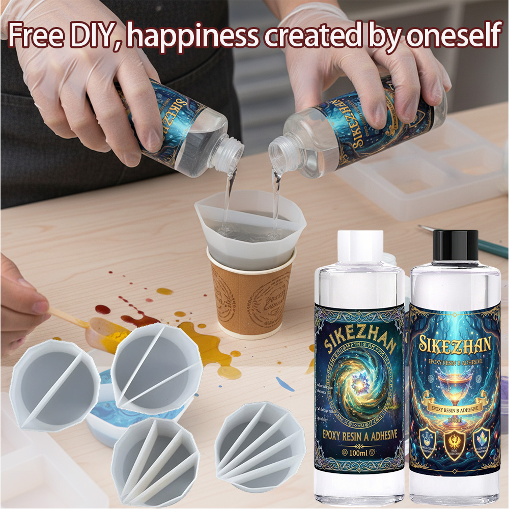 ชุดอีพ็อกซี่เรซิ่นพร้อมถ้วยซิล - Resin Art Pouring บทวิจารณ์และราคา