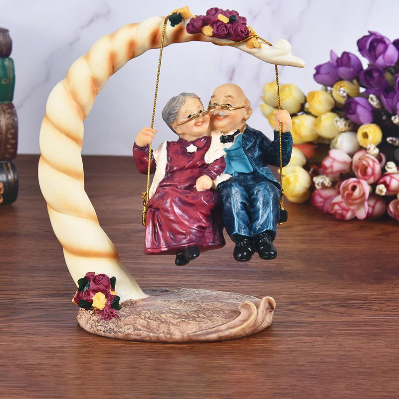 รูปปั้นเรซิ่นคู่รักแบบจีนโบราณ - Resin Art Gift For Anniversary บทวิจารณ์และราคา