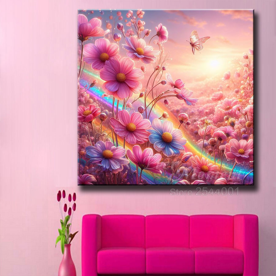 Pourred กาว 5D AB เพชรภาพวาดชุ - Resin Art Pouring บทวิจารณ์และราคา