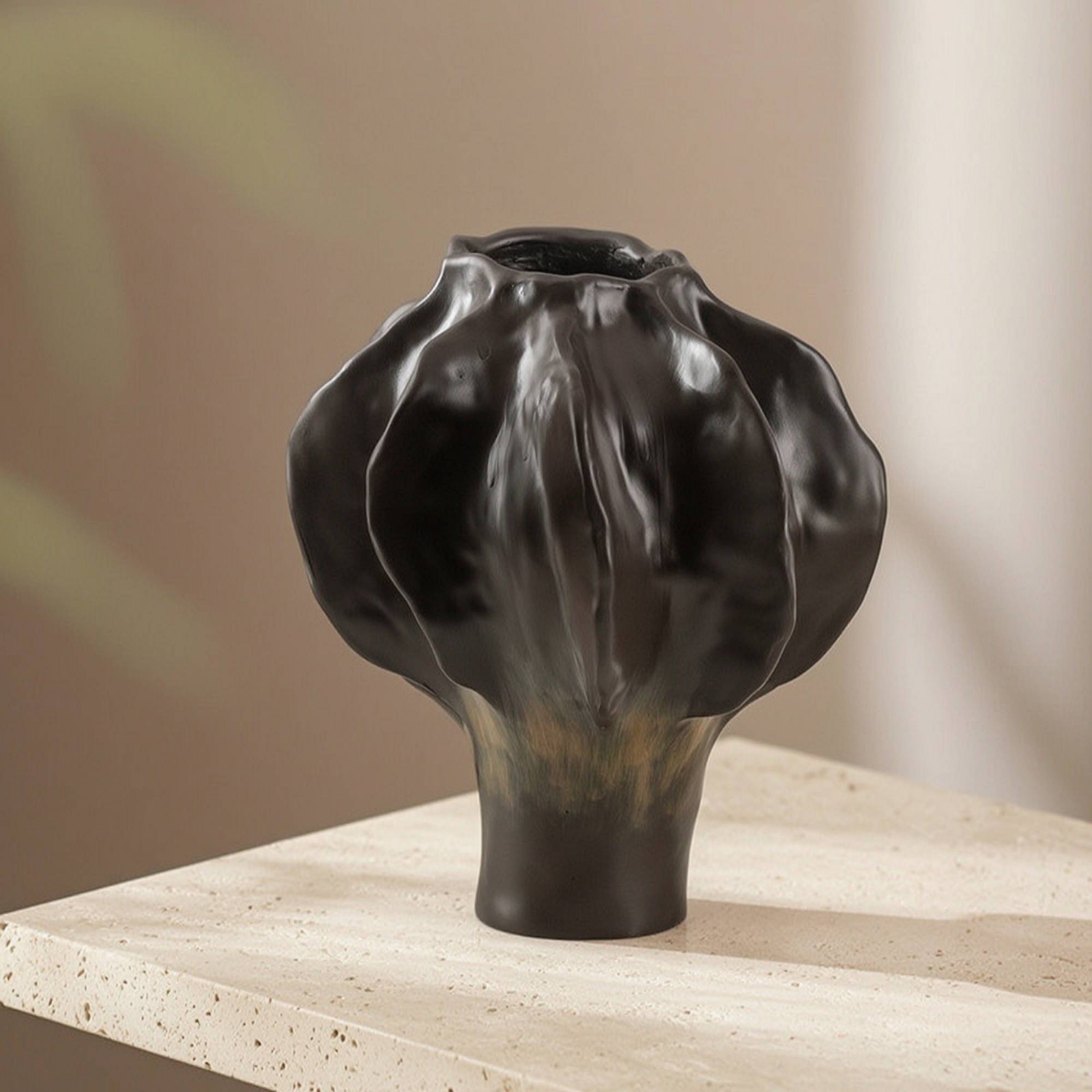 แจกันทรงกว้าง ปากกว้าง ผิวมันเ - Resin Art Dining Table บทวิจารณ์และราคา