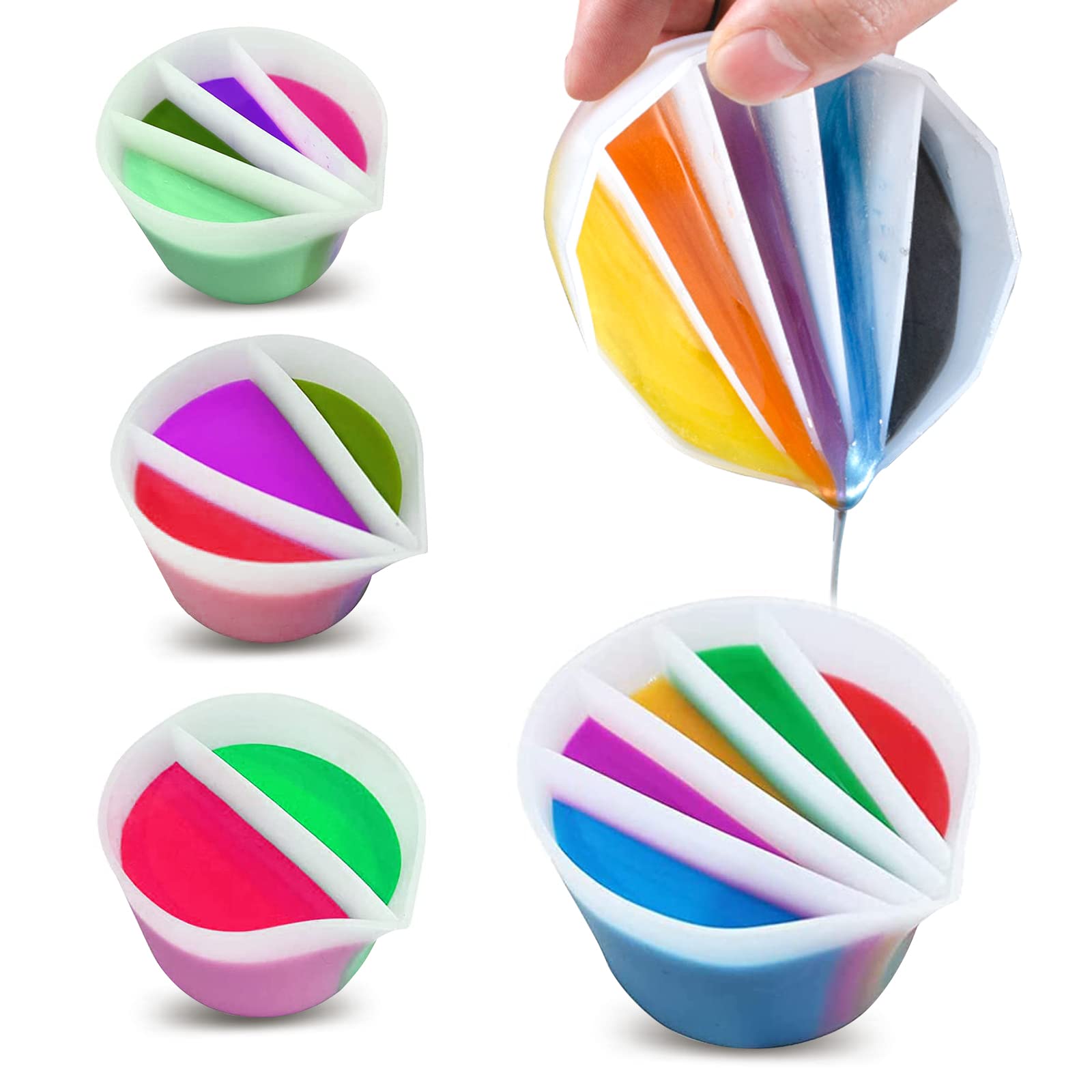 ถ้วยแบ่งสีสำหรับงานเพ้นท์แบบเท - Resin Art Pouring บทวิจารณ์และราคา