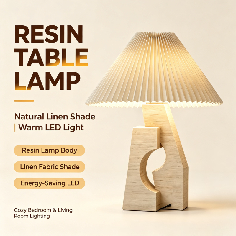 โคมไฟข้างเตียงเรซิ่นสไตล์ฝรั่ง - Resin Art Dining Table บทวิจารณ์และราคา