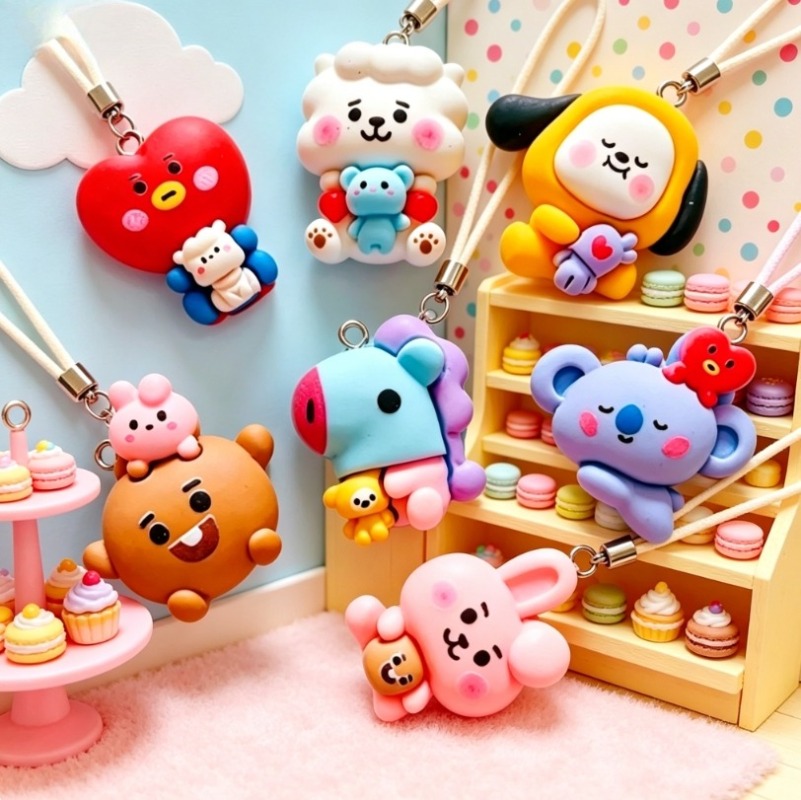 ชุด 7 ชิ้น BT21 ชาร์มการ์ตูนเร - Resin Art Kits For Adults บทวิจารณ์และราคา