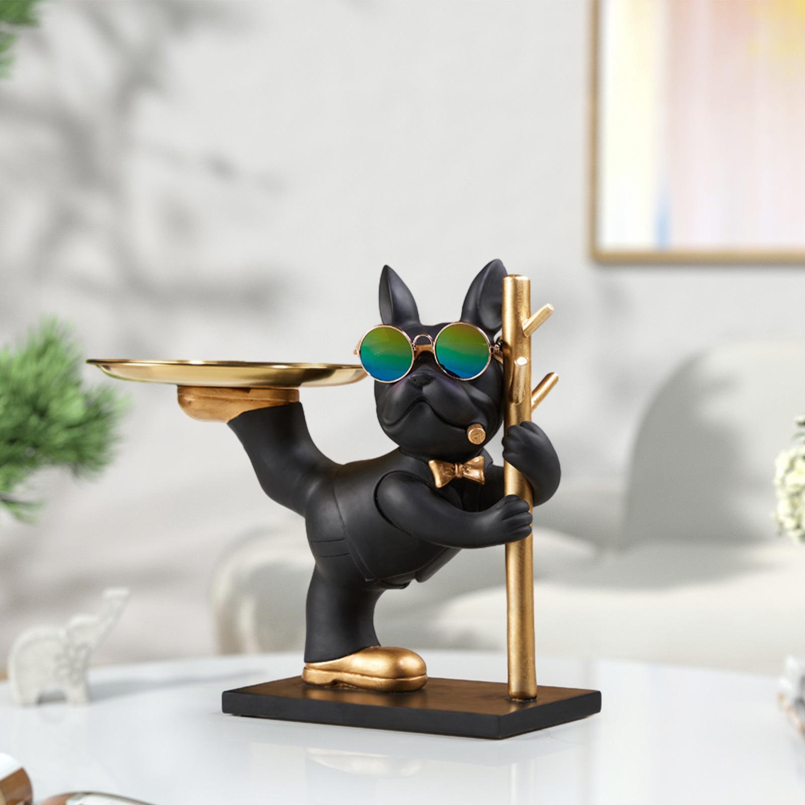 ถาดเก็บของรูปปั้นบูลด็อก งานฝี - Resin Art Dining Table บทวิจารณ์และราคา