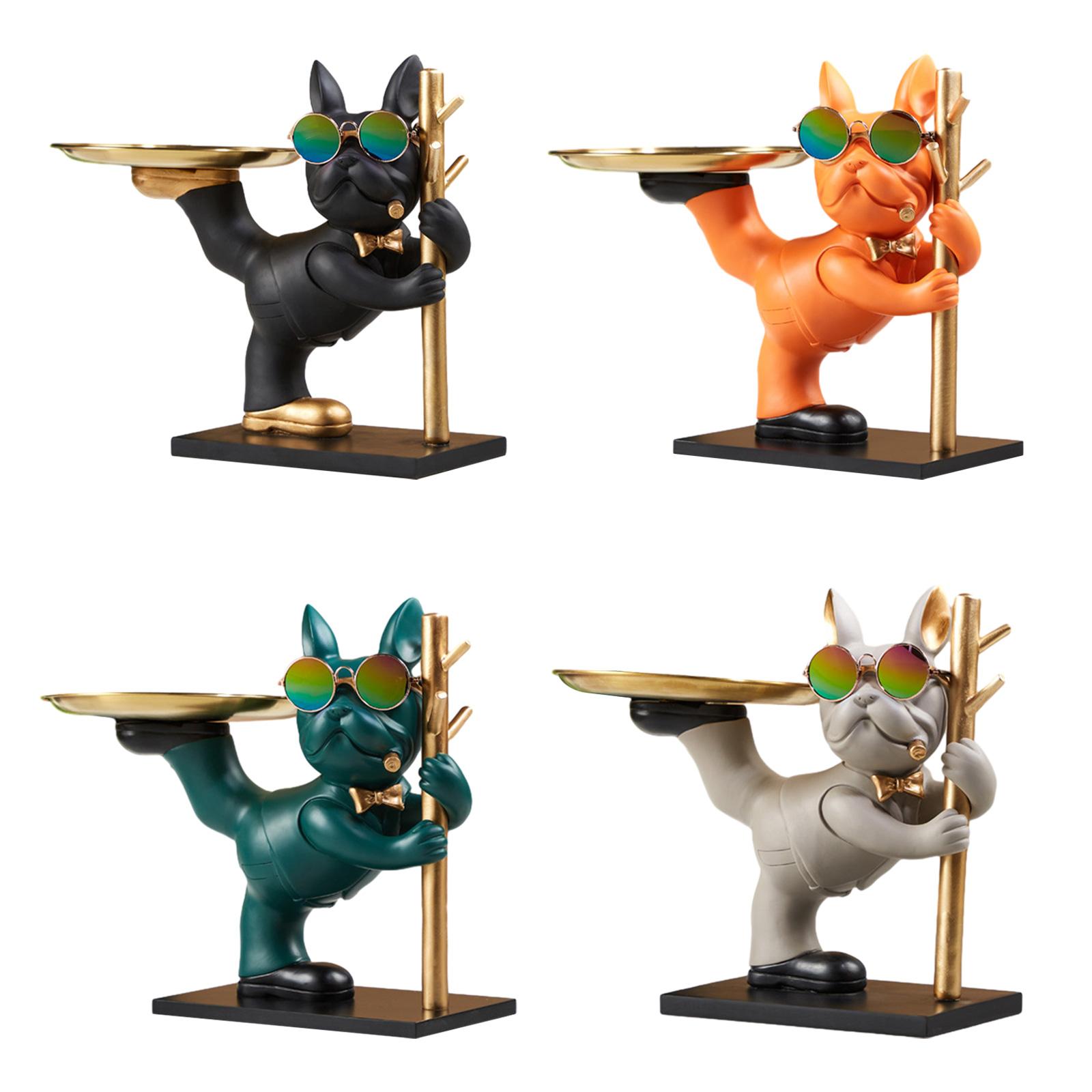 ถาดเก็บของรูปปั้นบูลด็อก งานฝี - Resin Art Dining Table บทวิจารณ์และราคา
