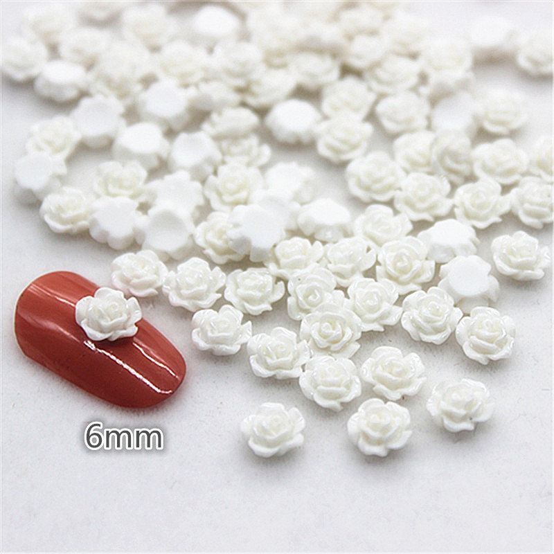 100pcs 6mm เรซิ่น MINI Rose ดอ - Resin Art Of Rose บทวิจารณ์และราคา