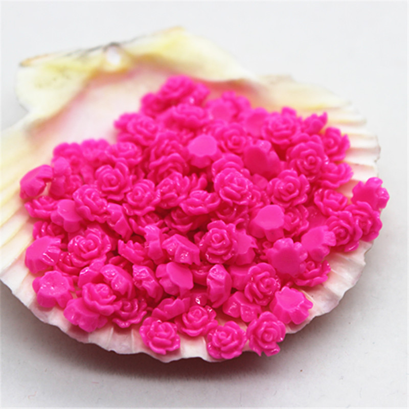 100pcs 6mm เรซิ่น MINI Rose ดอ - Resin Art Of Rose บทวิจารณ์และราคา