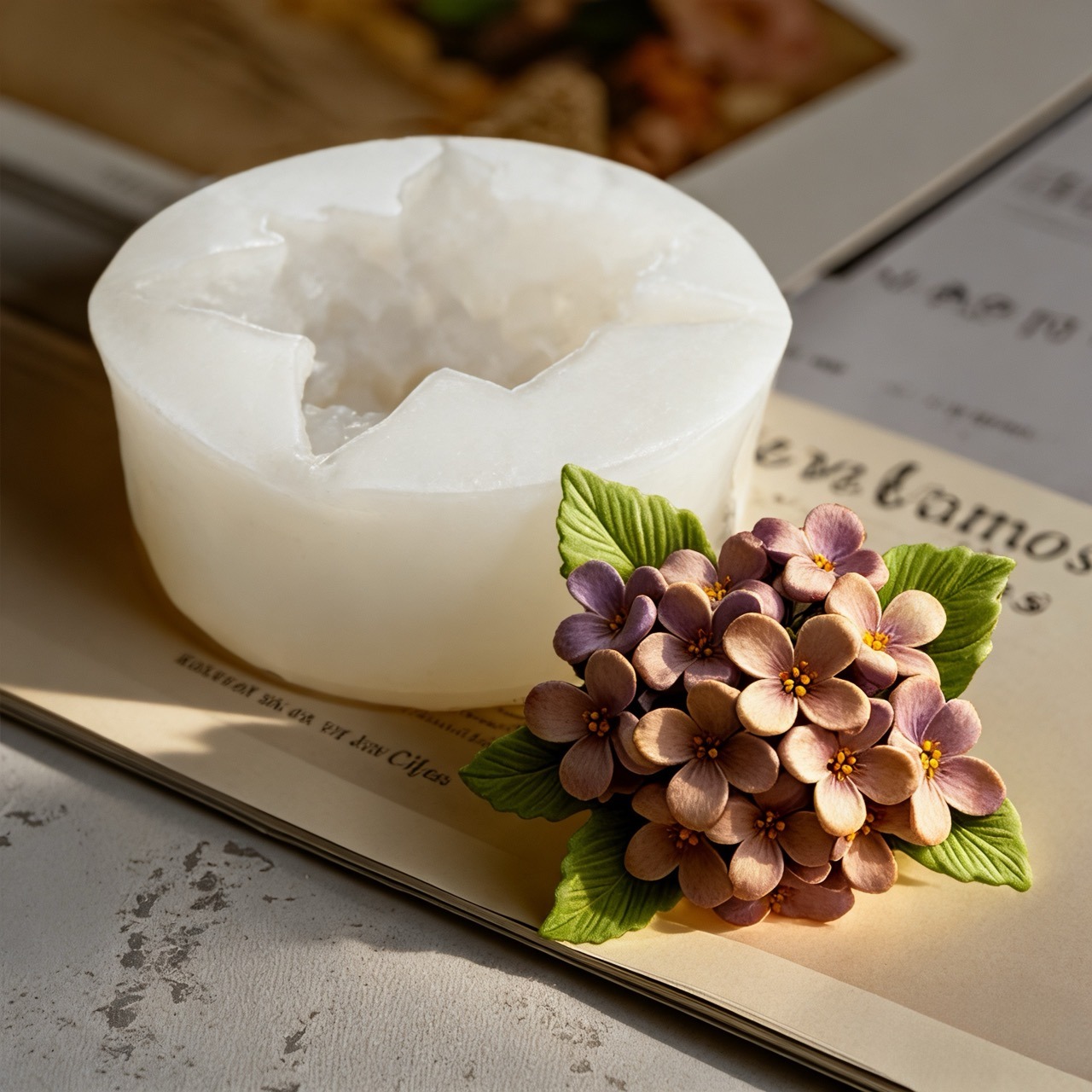 แม่พิมพ์ซิลิโคนรูปดอกไม้ 3 มิต - Resin Art Of Rose บทวิจารณ์และราคา