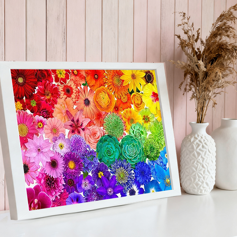 ชุดงานศิลปะเพชร HUACAN ลายดอกไ - Resin Art Of Rose บทวิจารณ์และราคา