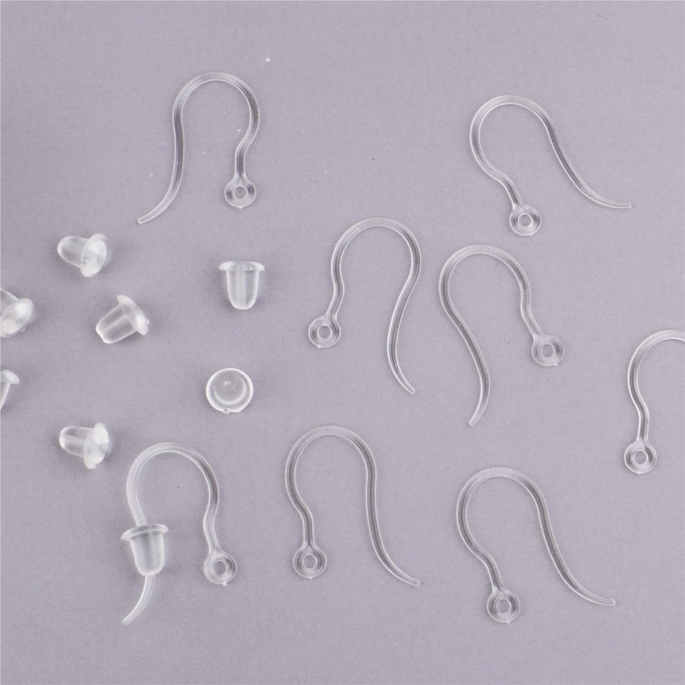 ตะขอเกี่ยวต่างหูพลาสติกใส 40 ช - Resin Art Kits For Adults บทวิจารณ์และราคา
