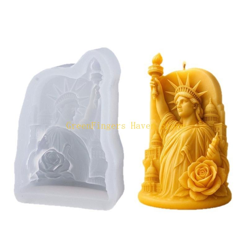 F68D 3D อนุสาวรีย์เทพีเสรีภาพล - Resin Art Gift For Anniversary บทวิจารณ์และราคา