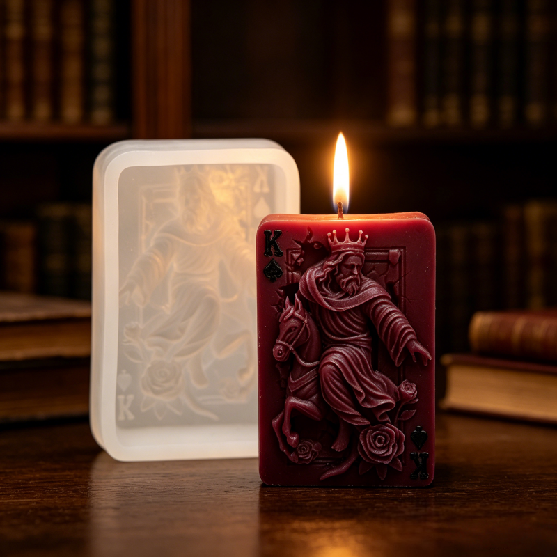 แม่พิมพ์เทียนซิลิโคนรูปไพ่สเปด - Resin Art Of Rose บทวิจารณ์และราคา
