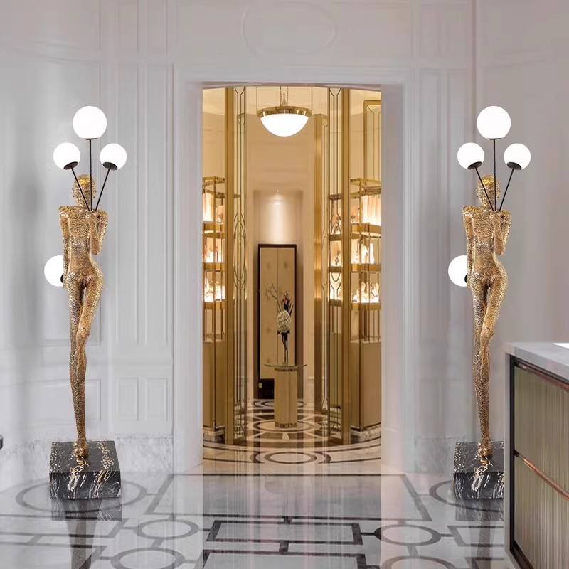 โคมไฟตั้งพื้นห้องนั่งเล่น งานฝ - Resin Art Floor บทวิจารณ์และราคา