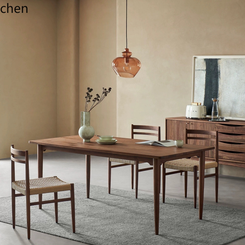 โต๊ะอาหารไม้เนื้อแข็ง HT สไตล์ - Resin Art Dining Table บทวิจารณ์และราคา