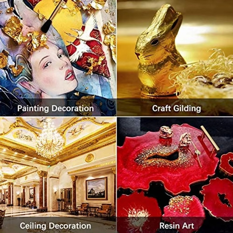 กระดาษฟอยล์ทองแดงสีทอง/เงิน/ทอ - Resin Art Gift For Anniversary บทวิจารณ์และราคา