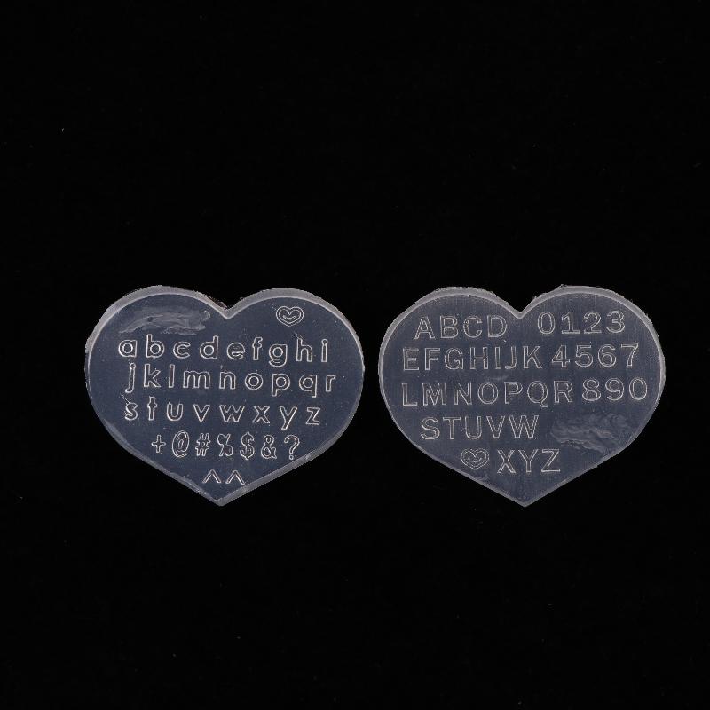 แม่พิมพ์ซิลิโคนลายตัวอักษรภาษา - Resin Art Earrings Design บทวิจารณ์และราคา