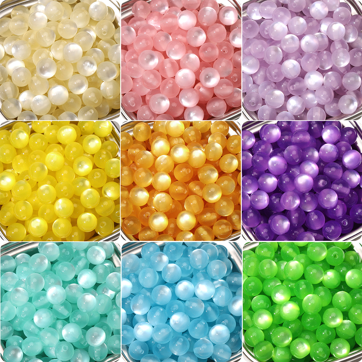 ลูกปัดเรซิ่นทรงกลมลายตาแมวหลาก - Resin Art Kits For Adults บทวิจารณ์และราคา