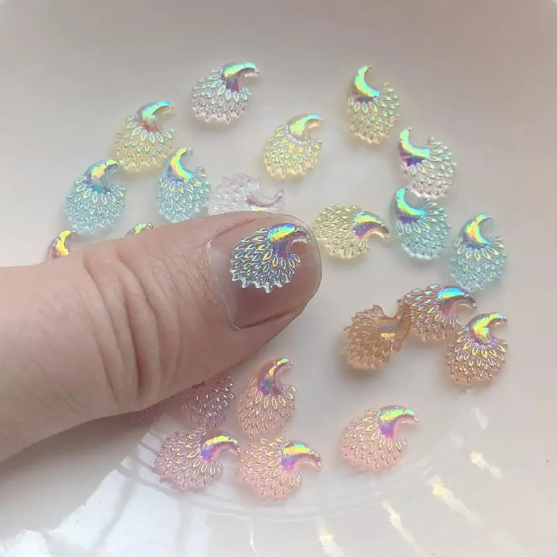 50 ชิ้น/ล็อต 8*12 มม. อุปกรณ์ต - Resin Art Earrings Design บทวิจารณ์และราคา