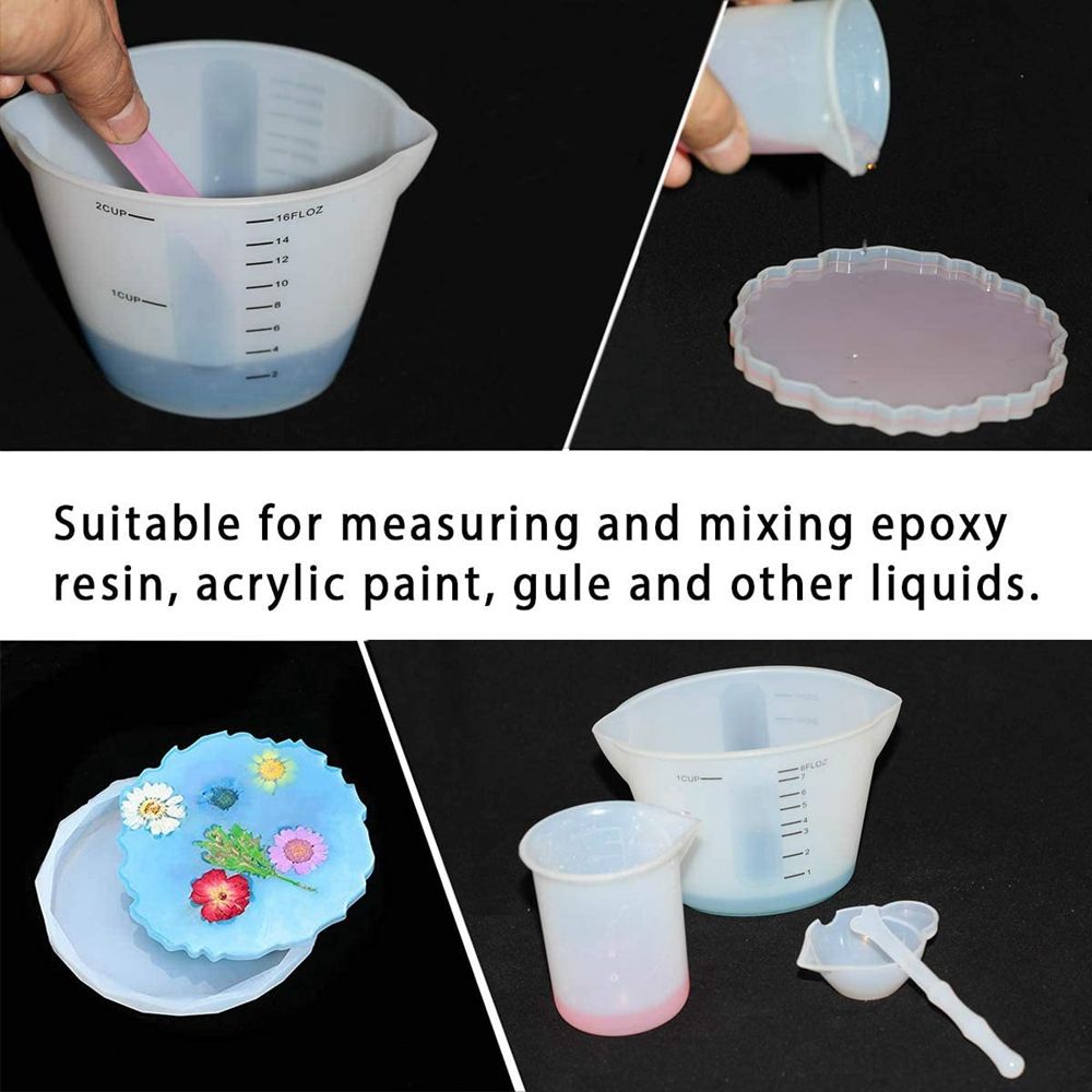 ชุดแม่พิมพ์งานฝีมือแบบซ้อนได้  - Resin Art Pouring บทวิจารณ์และราคา