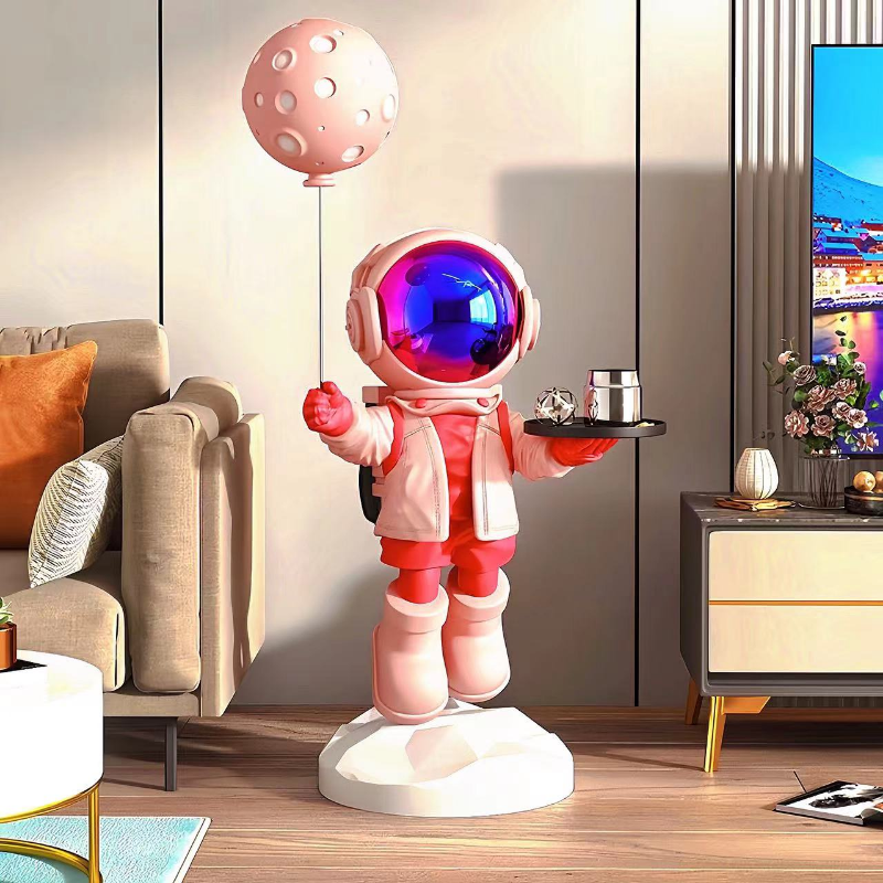 ของตกแต่งบ้านรูปนักบินอวกาศขนา - Resin Art Floor บทวิจารณ์และราคา